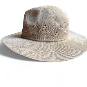 Free People Beige Women's Wide Brim Hat